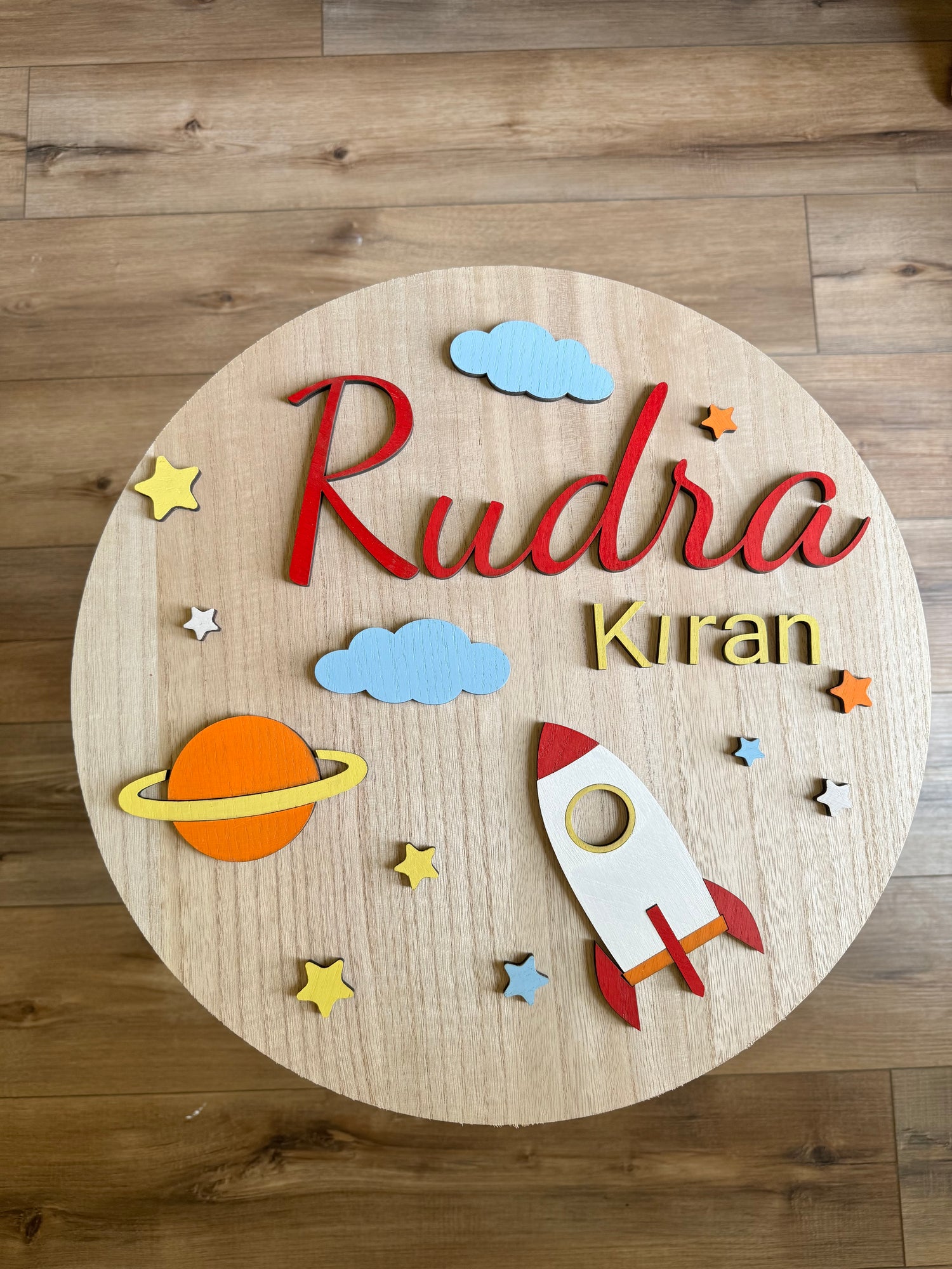 Custom Nursery Baby Name Sign