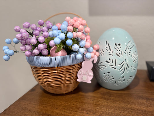 Personalized Easter basket tags