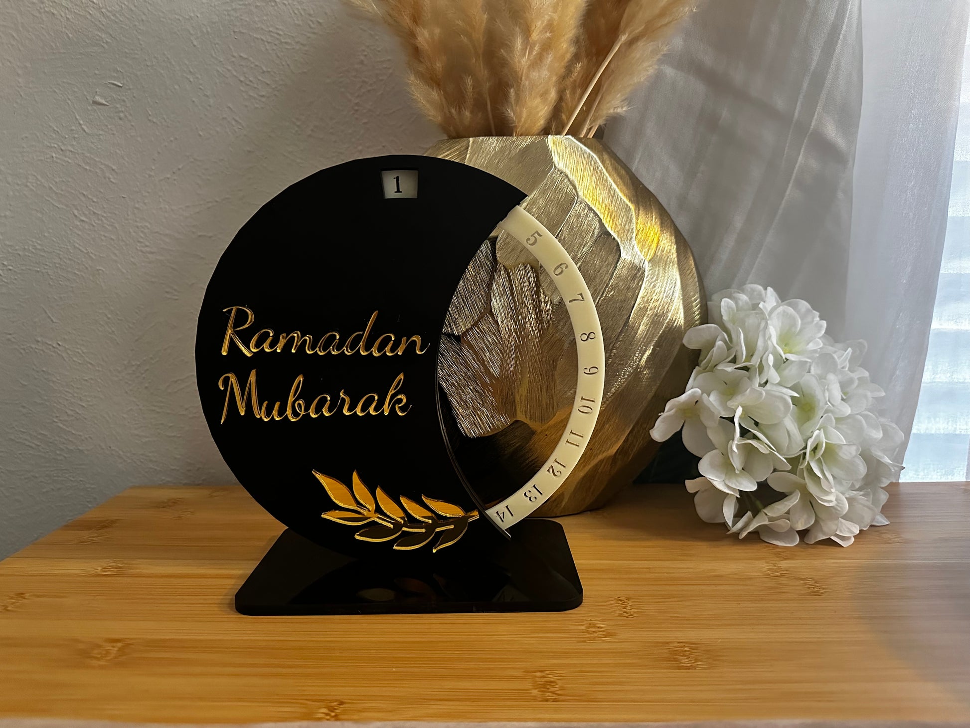 Ramadan Spinning style countdown - Laser Perfect Creative Studio