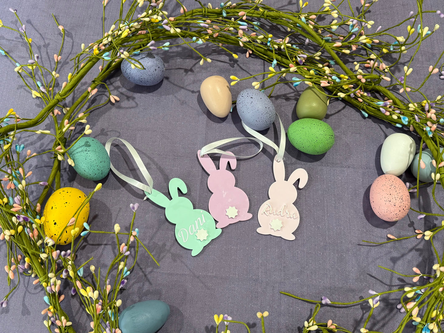 Personalized Easter basket tags