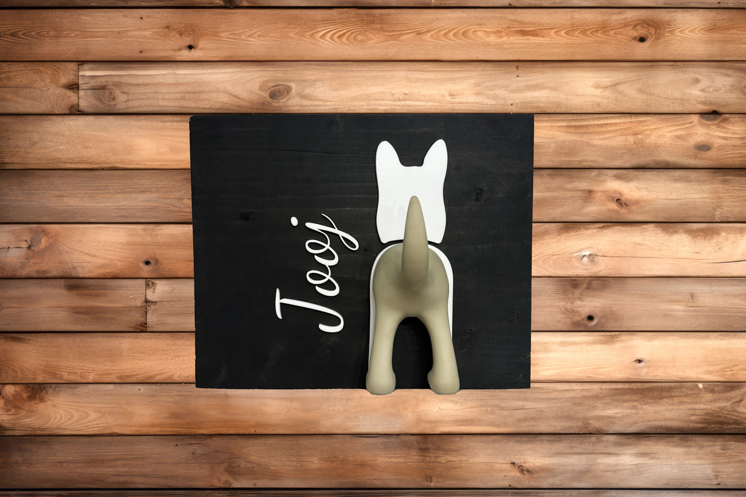 Wood Leash Holder For Dogs - Laser Perfect Creative Studio